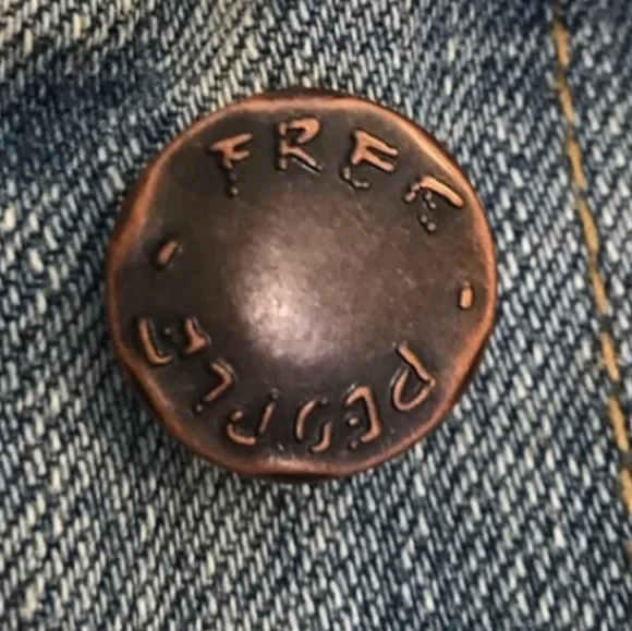 Free People Glam Denim Jacket